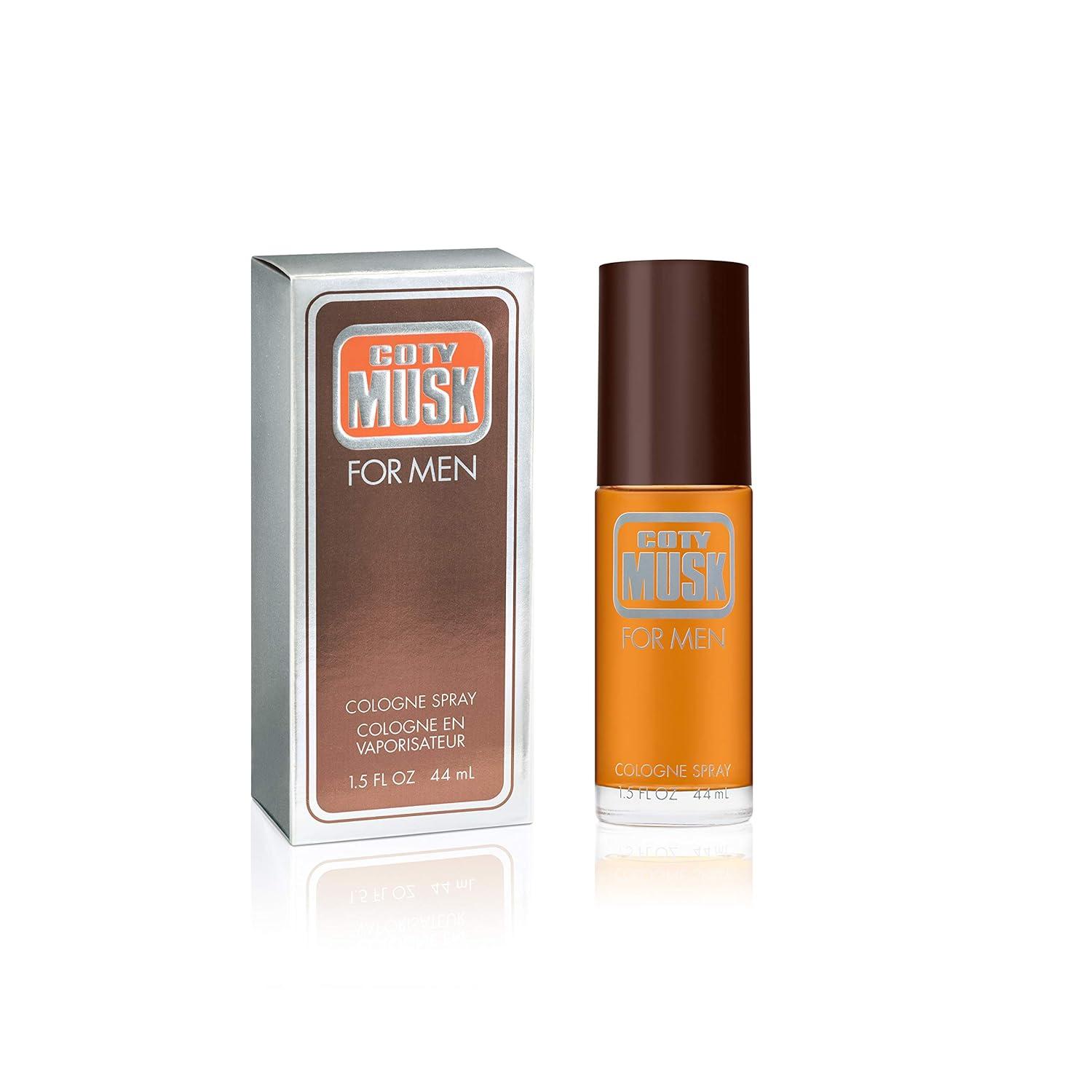 Wild Musk for Men Eau de Cologne Spray 1.5 oz, (Buy 1 Get 1 Free)