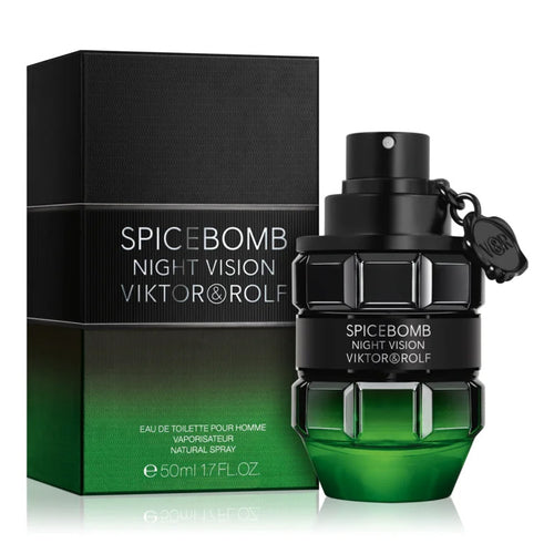 Spicebomb Night Vision Eau de Parfum by Viktor & Rolf – Long Lasting Men's Luxury Fragrance 90ml